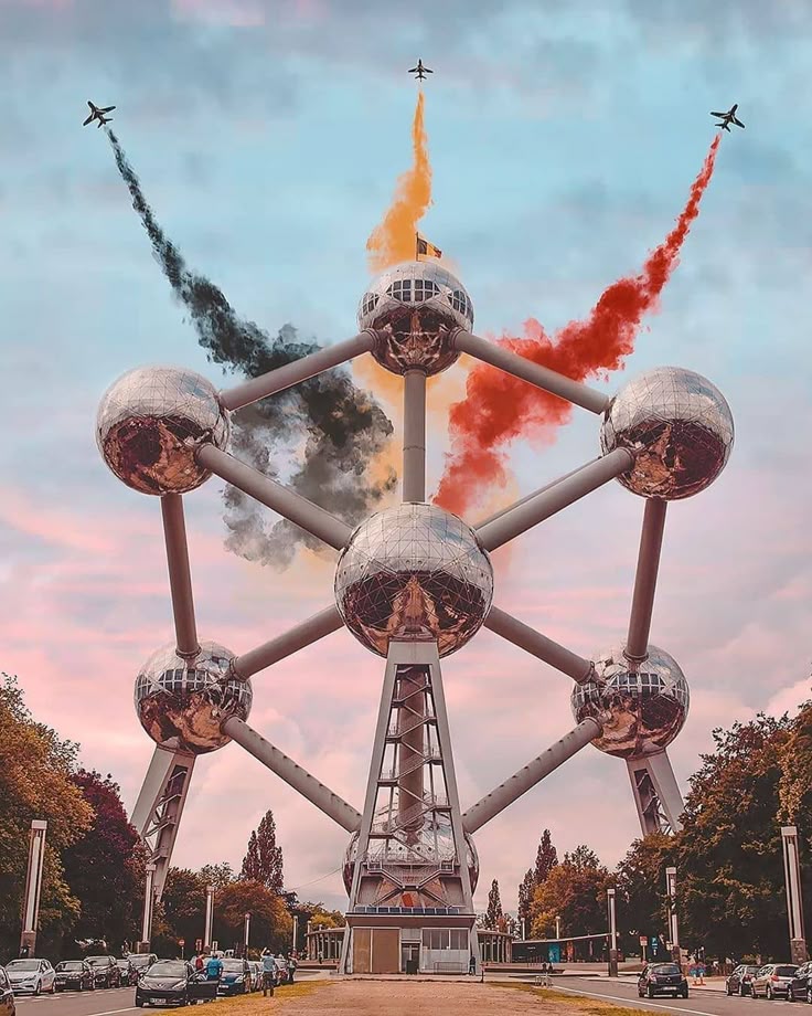 Grand Place de Bruselas iluminada, Bélgica